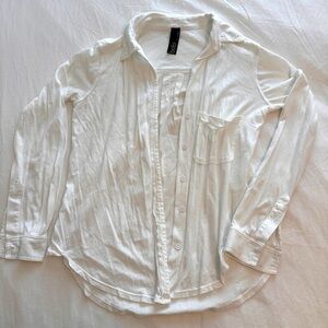 Women’s Long Sleeve White Shirt